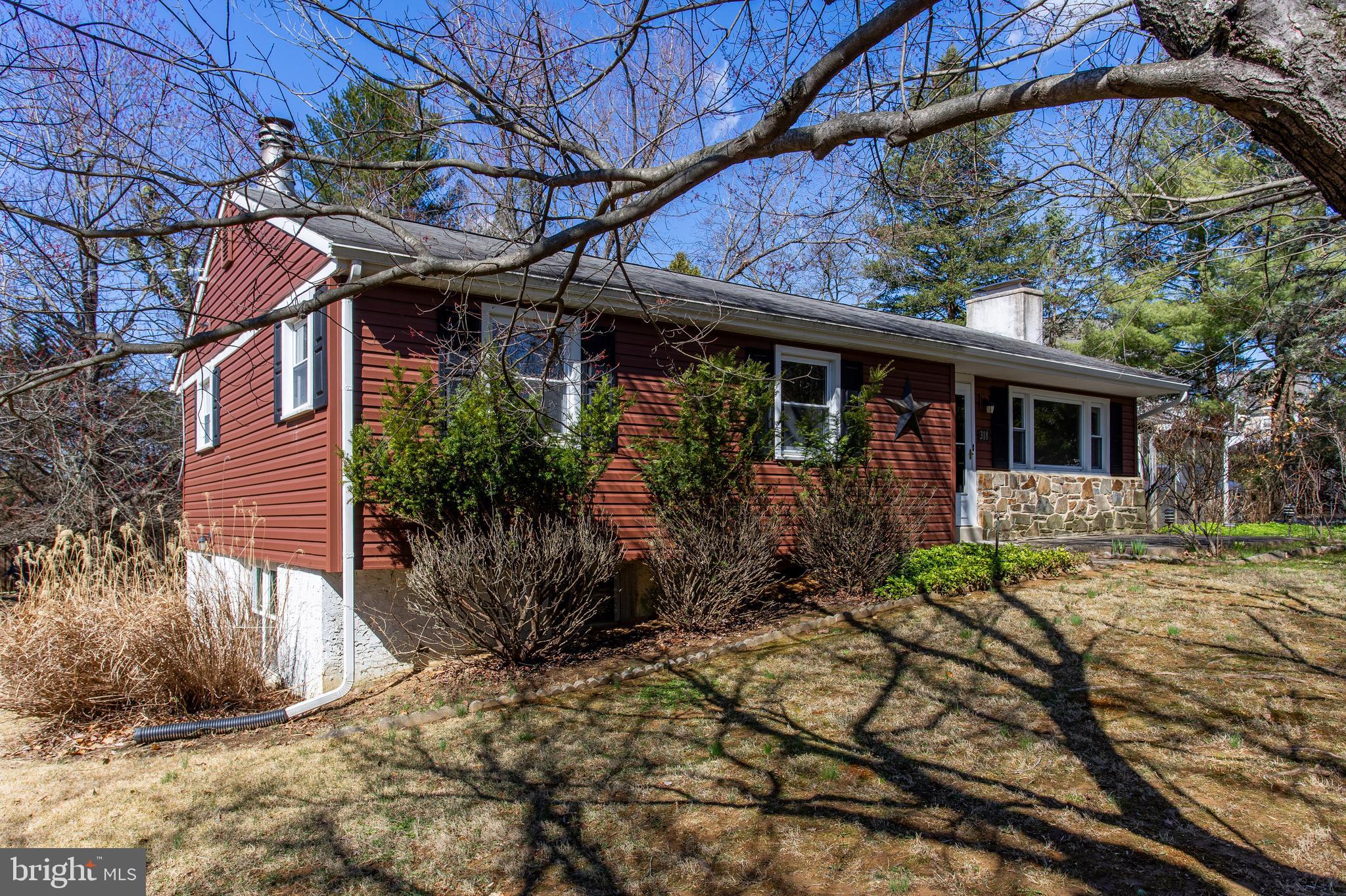 318 Exton Lane Exton, PA 19341 - Photo 34 of 41 a front view of a house with garden