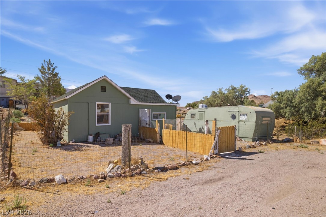 405 Main Street Beatty, NV 89003 - Photo 1 of 28 A secluded desert oasis, ready for your creative vision and personal touches.