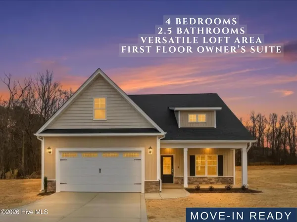 $354,900 | 408 Creeks Edge Drive, Pikeville, NC 27863