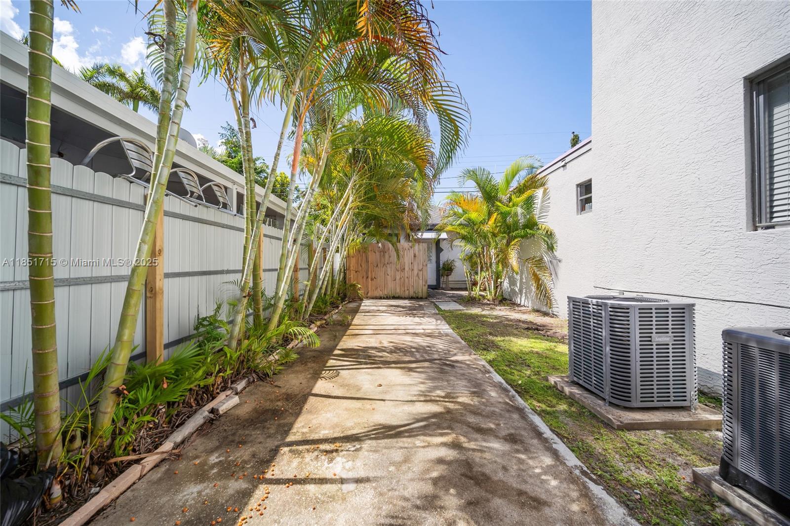 1520 Southwest 11th Terrace, Unit B Miami, FL 33135 - Photo 32 of 32 a view of a pathway with a garden