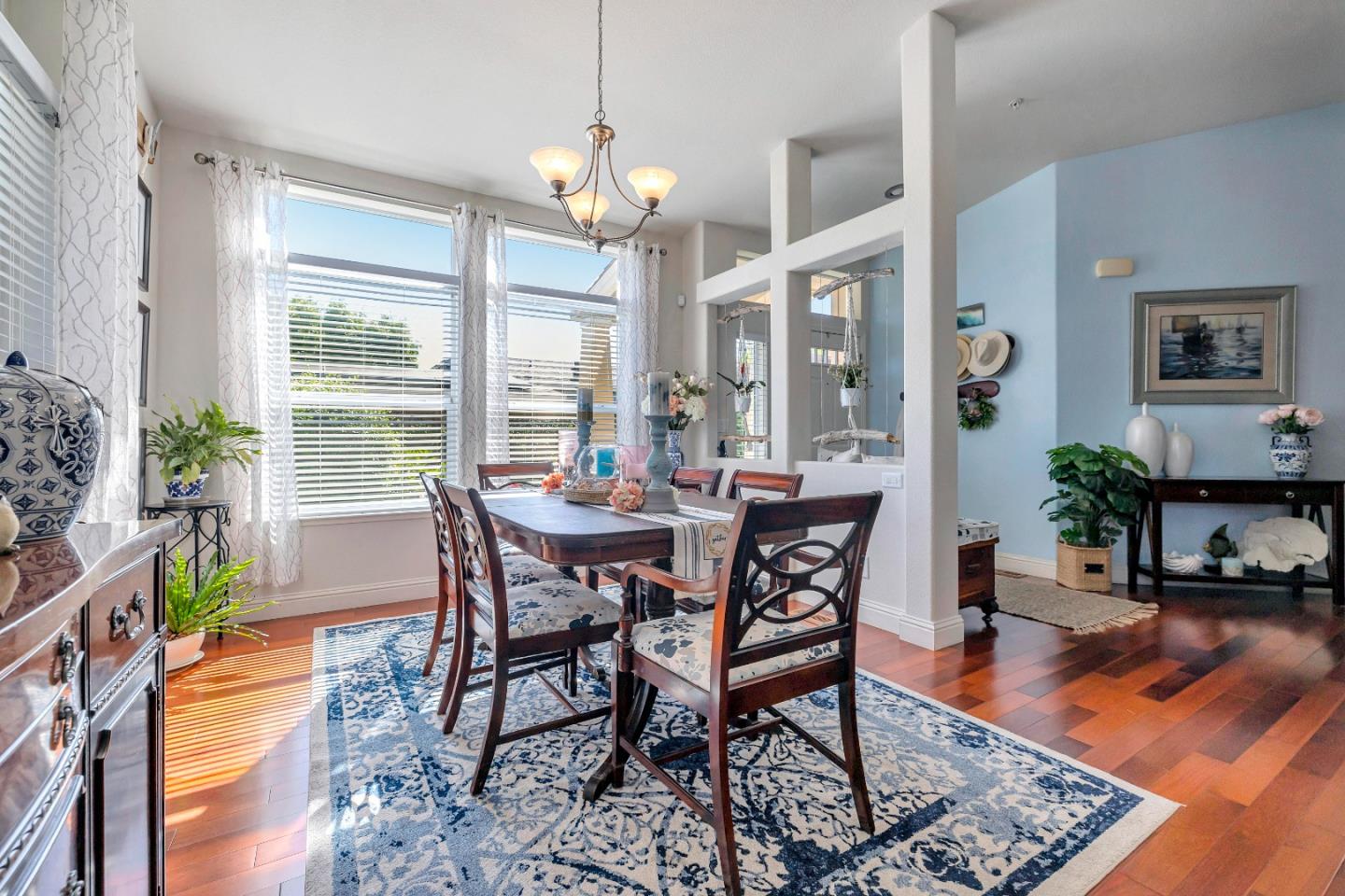 552 Filbert Street Half Moon Bay, CA 94019 - Photo 12 of 34 a view of a dining room with furniture window and wooden floor