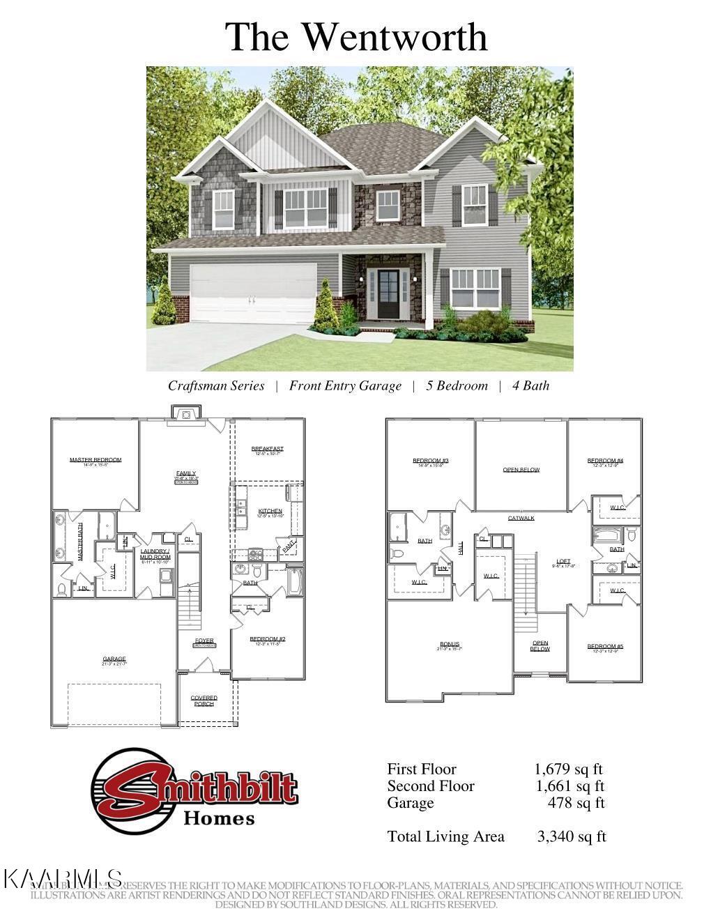 103 Chaseberry Road, Unit LOT 23G Oak Ridge, TN 37830 - Photo 2 of 23 Craftsman-Wentorth-Marketing-Brochure-Fr