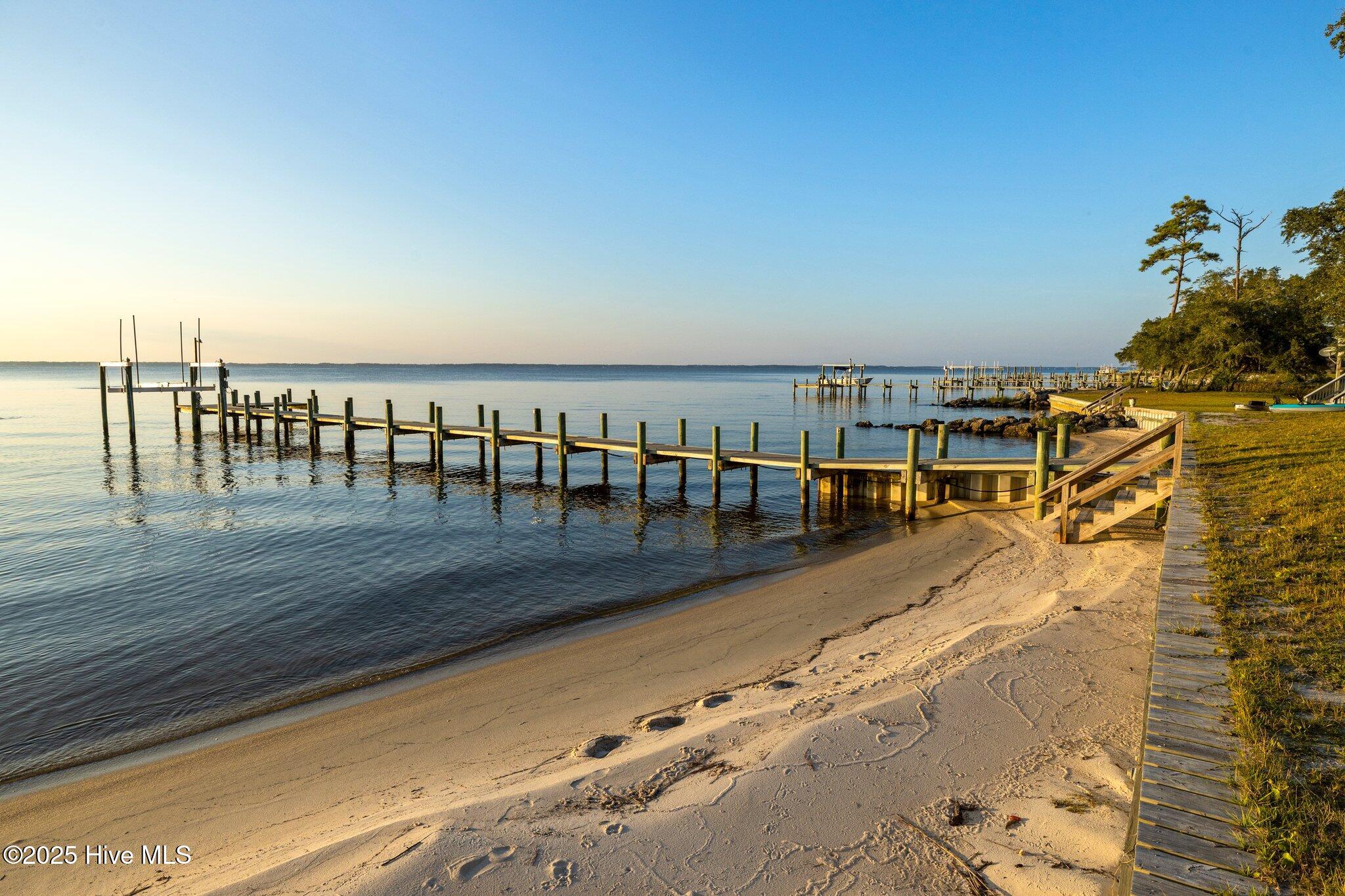 955 Becton Road Havelock, NC 28532 - Photo 12 of 57 Sandy beach and private dock