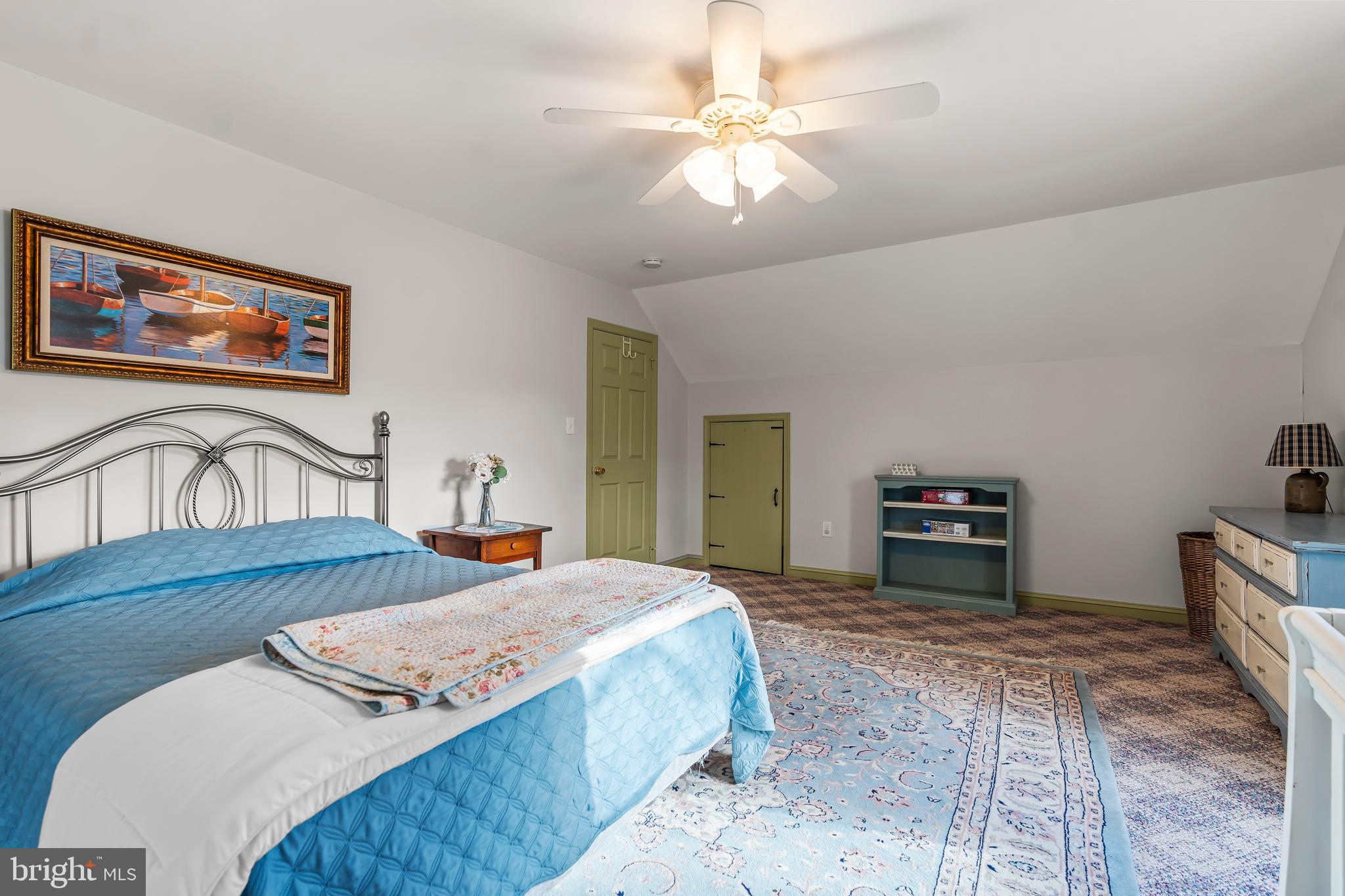 11625 Walnut Point Road Hagerstown, MD 21740 - Photo 58 of 118 a bedroom with a bed and a flat screen tv