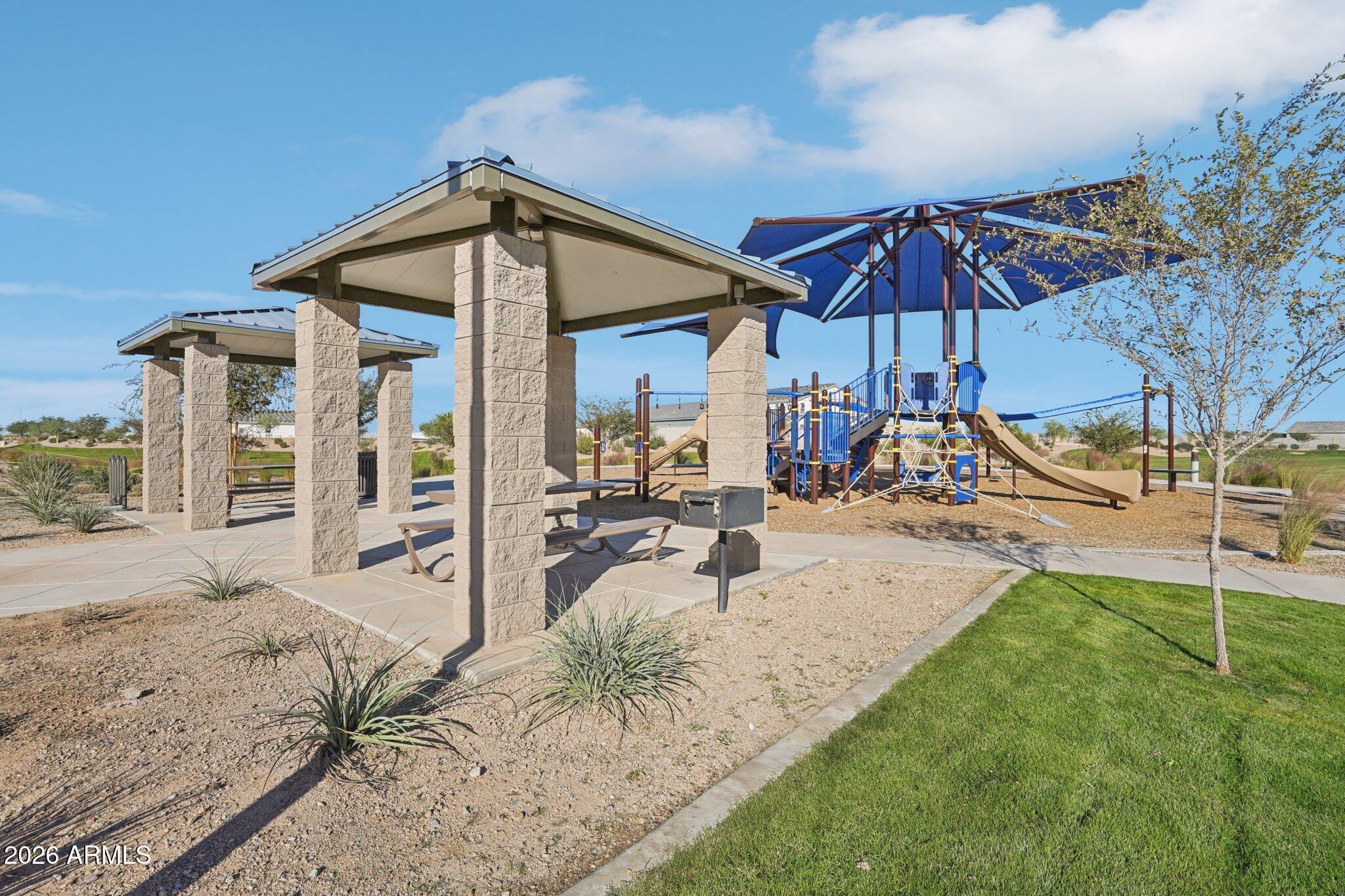 47638 West Moeller Road Maricopa, AZ 85139 - Photo 36 of 56 a view of a outdoor space with porch and patio