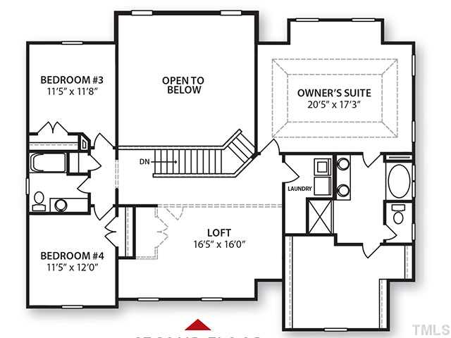 4433 Glengrove Road Raleigh, NC 27616 - Photo 3 of 4