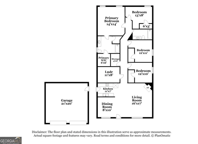 $1,995 | 4976 Wolfcreek View, South Fulton, GA 30349