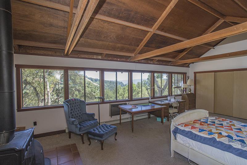 227 Rapley Ranch Road La Honda, CA 94020 - Photo 17 of 35 a living room with furniture and a window