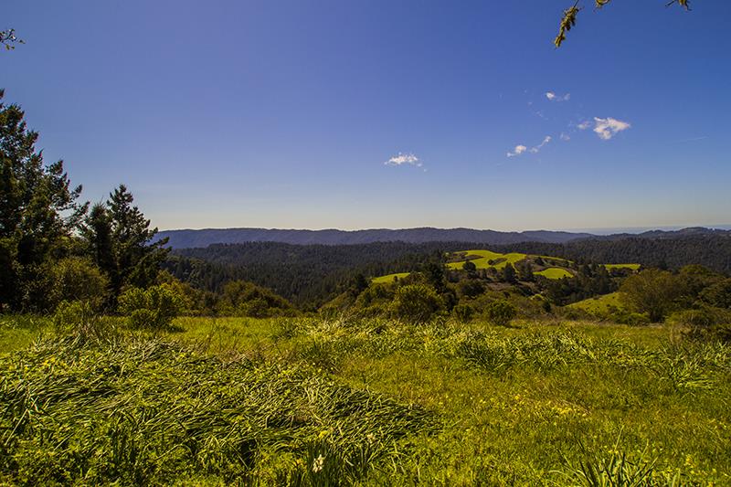 227 Rapley Ranch Road La Honda, CA 94020 - Photo 33 of 35 a view of mountain with sunset