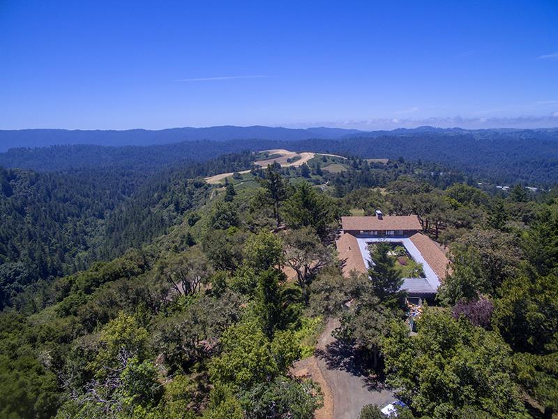 227 Rapley Ranch Road La Honda, CA 94020 - Photo 4 of 35 an aerial view of multiple house