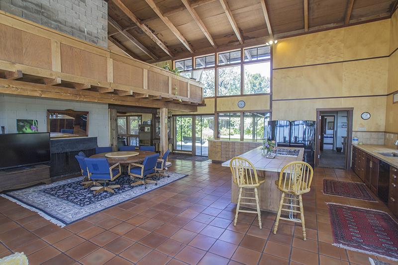 227 Rapley Ranch Road La Honda, CA 94020 - Photo 10 of 35 a outdoor dining area with a table and chairs