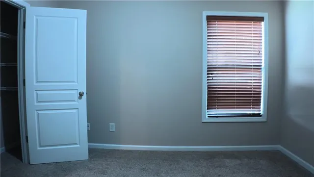 a small space with a window