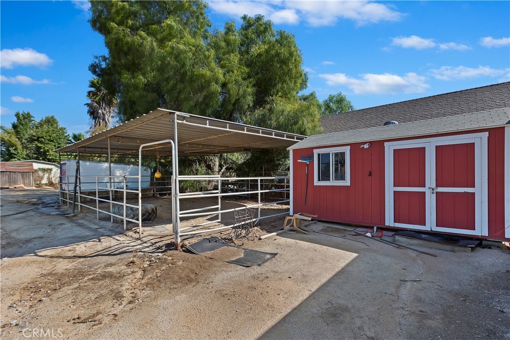 17411 Kaison Circle Riverside, CA 92508 - Photo 45 of 51 a view of backyard with deck and space