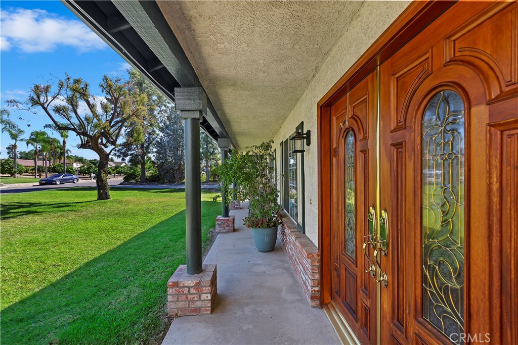 17411 Kaison Circle Riverside, CA 92508 - Photo 9 of 51 a view of a garden from a patio
