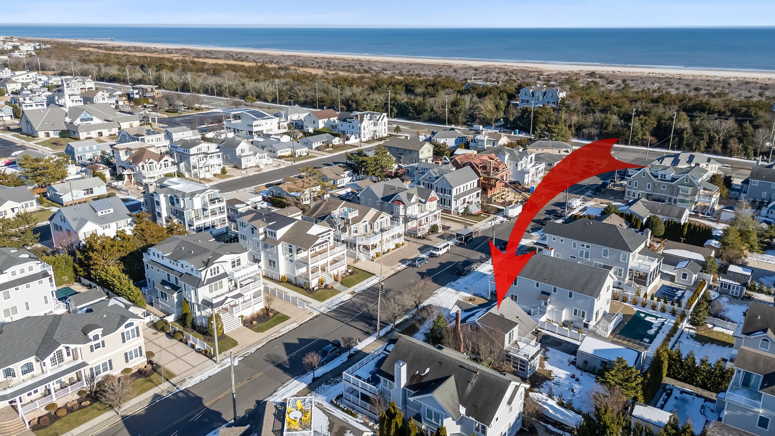 274 52nd Street Avalon, NJ 08202 - Photo 4 of 39 an aerial view of a city