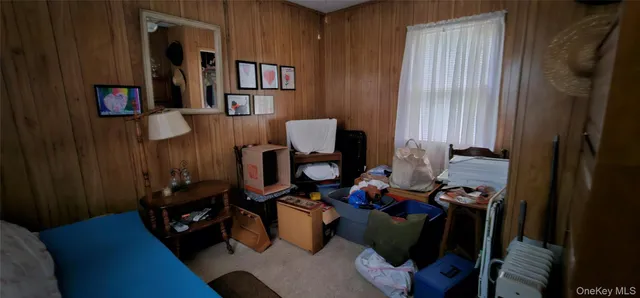 a room with furniture and a window