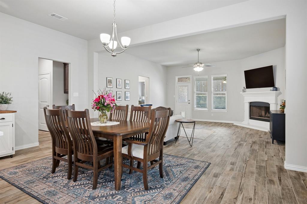 15057 Ted Trail Aledo, TX 76008 - Photo 12 of 35 Kitchen flows into dining area