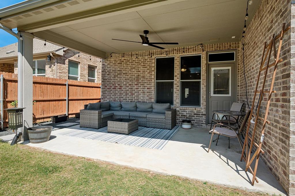 15057 Ted Trail Aledo, TX 76008 - Photo 30 of 35 South facing backyard for those spring and summer evenings