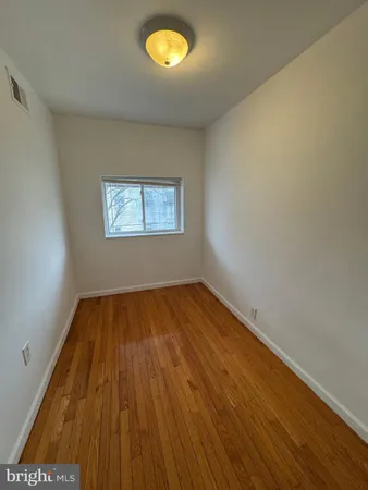 wooden floor in a room