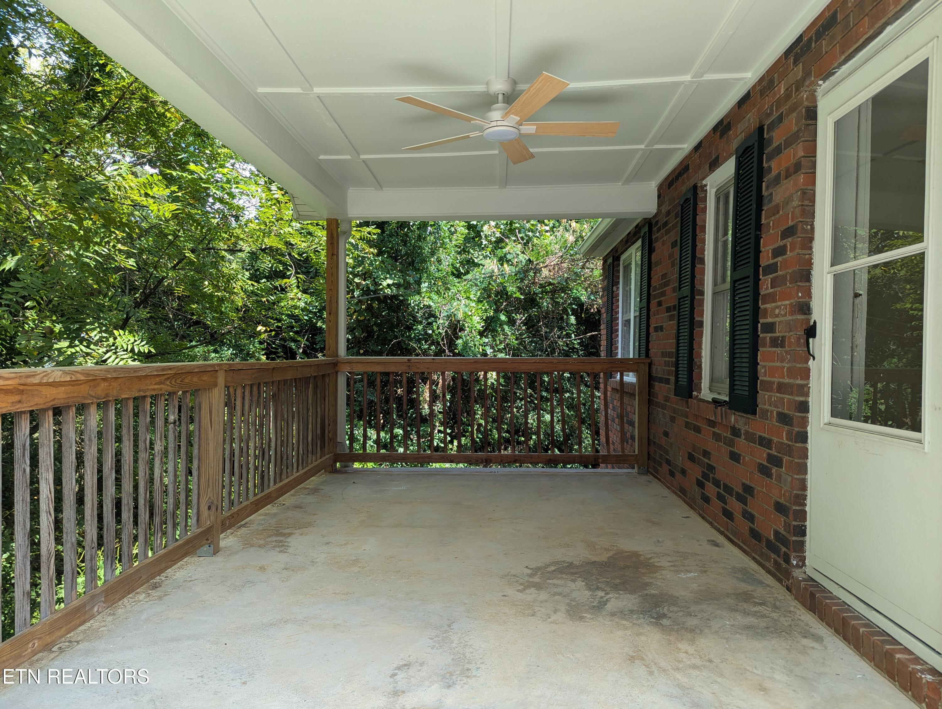 4516 Plummer Road Northeast, Unit 1 Knoxville, TN 37918 - Photo 3 of 7 unit 1 - Covered Patio