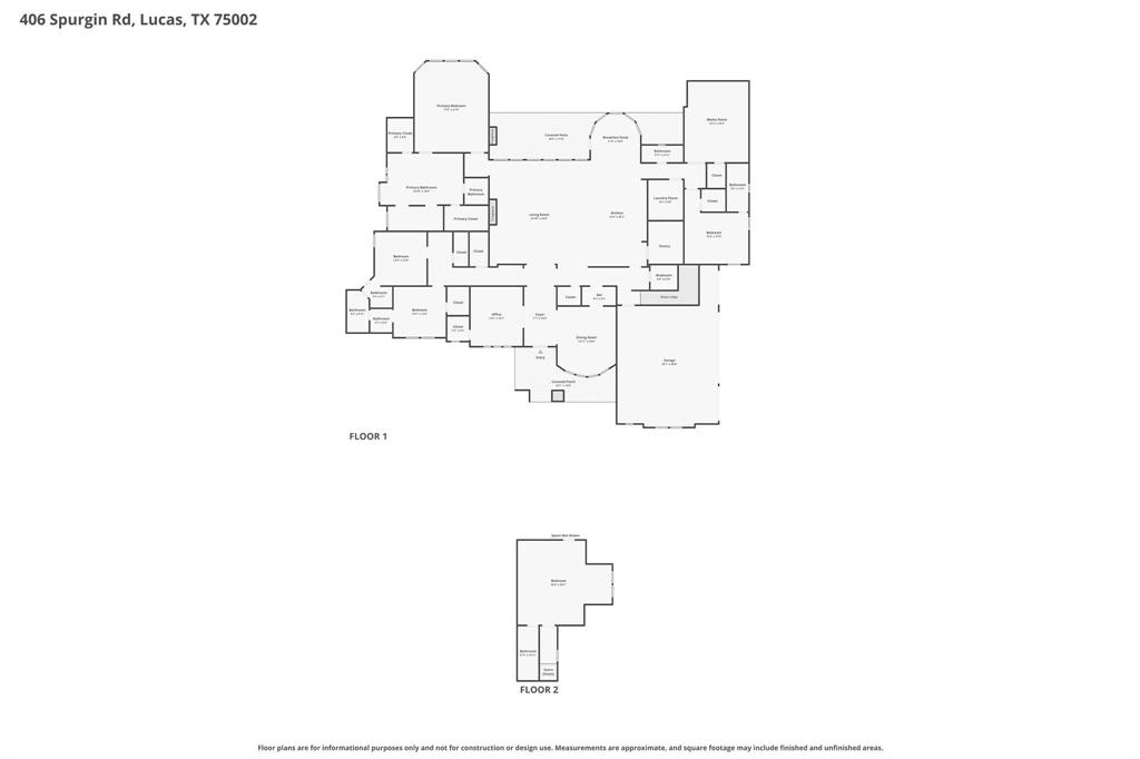 406 Spurgin Road Lucas, TX 75002 - Photo 39 of 39 a picture of floor plan