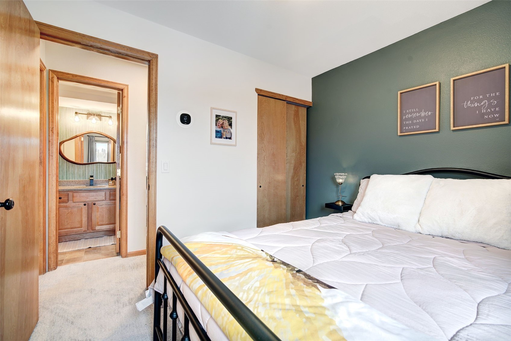 3710 Ryan Gulch Road, Unit 378 Silverthorne, CO 80498 - Photo 24 of 31 Carpeted bedroom with a closet and baseboards