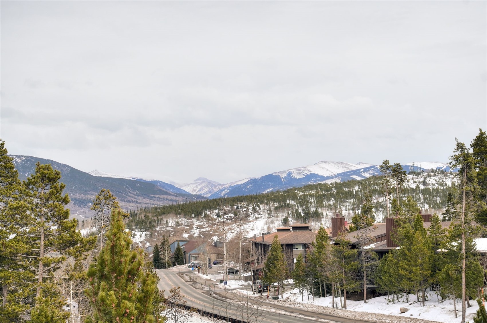 3710 Ryan Gulch Road, Unit 378 Silverthorne, CO 80498 - Photo 29 of 31 View of mountain backdrop with nearby suburban area