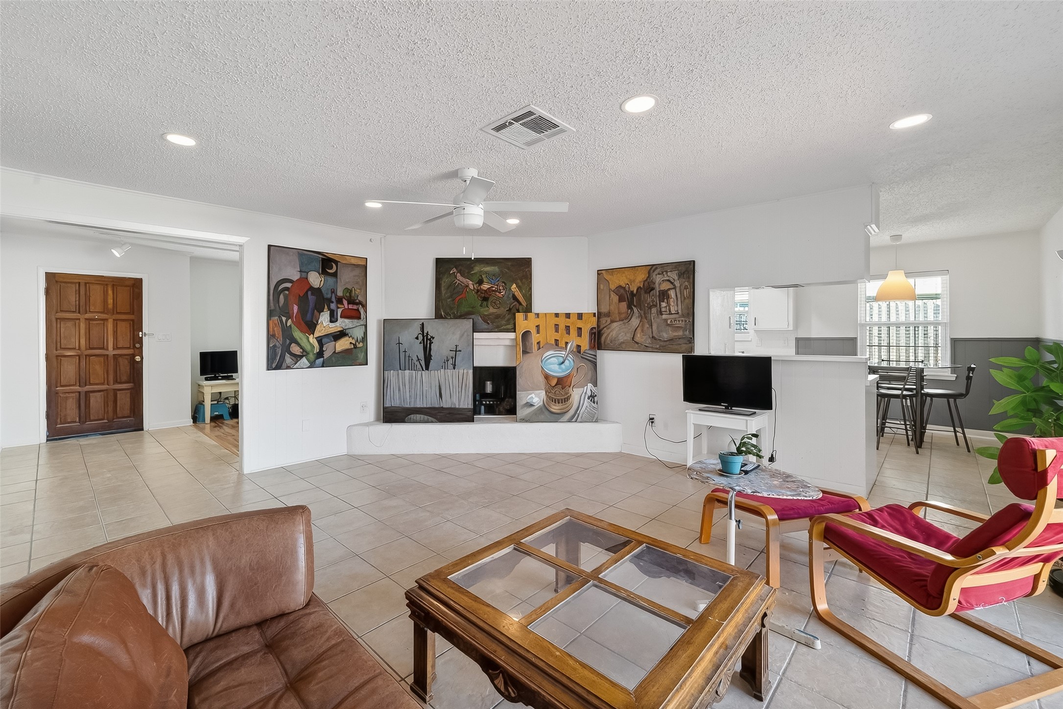 7014 Concho Street Houston, TX 77074 - Photo 12 of 46 One last view - the family room connects to the breakfast room and kitchen.