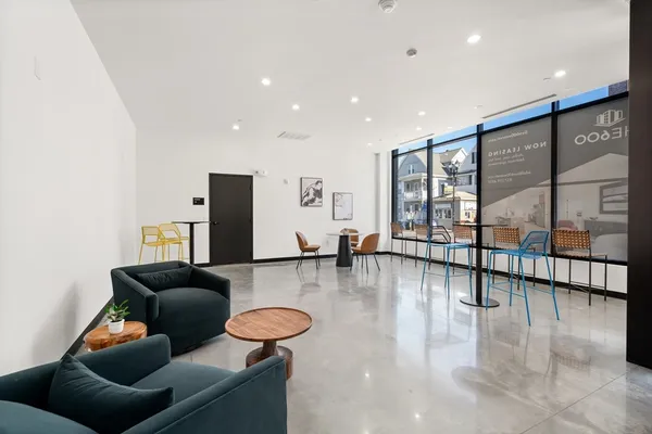 a view of empty room with garage