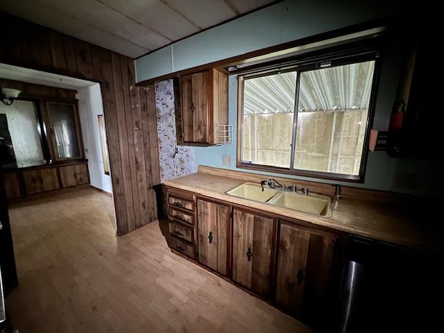 5208 9th Street Keyes, CA 95328 - Photo 8 of 35 a bathroom with a granite countertop sink and large window