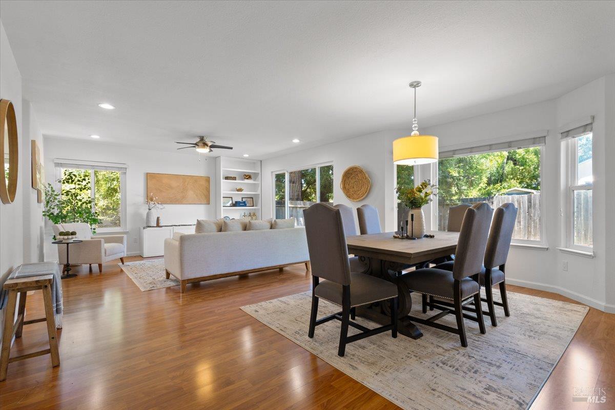 1194 Halyard Drive Santa Rosa, CA 95401 - Photo 4 of 50 Open-concept living and dining spaces designed for everyday comfort and entertaining.