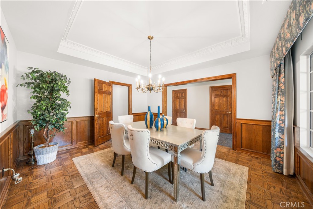 519 Connie Rae Way Arcadia, CA 91006 - Photo 15 of 71 a view of a dining room with furniture window and wooden floor