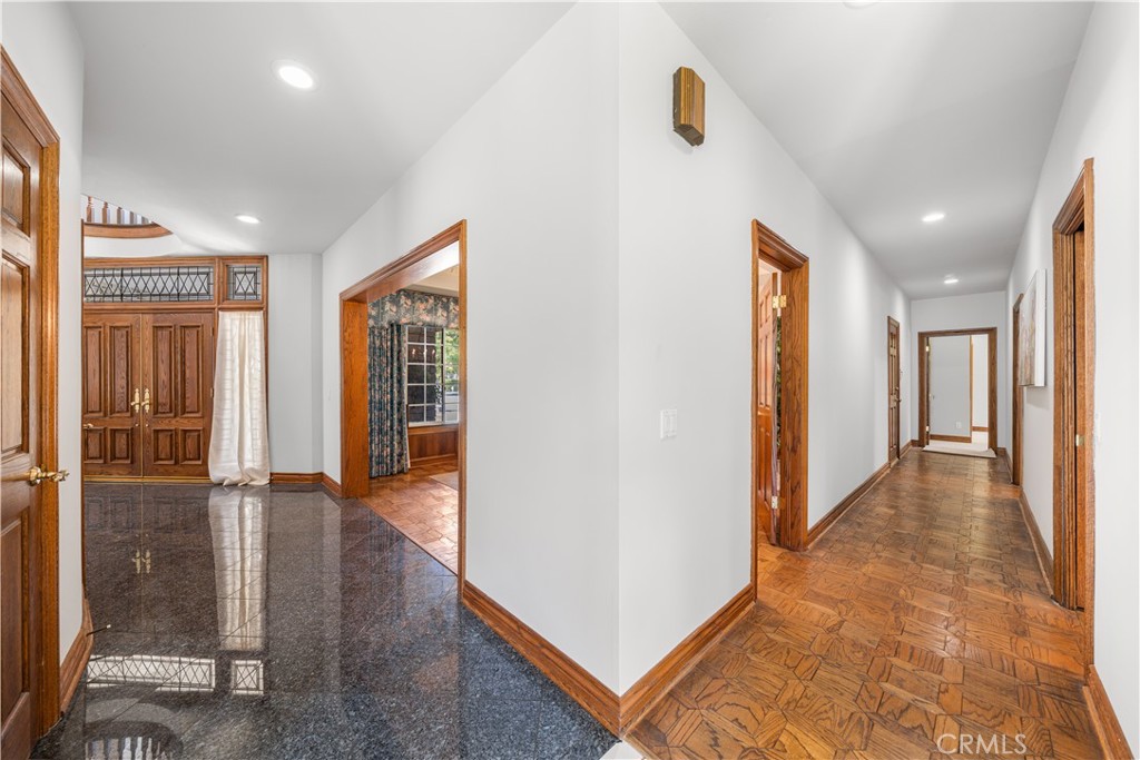 519 Connie Rae Way Arcadia, CA 91006 - Photo 21 of 71 a view of a hallway with wooden floor and closet