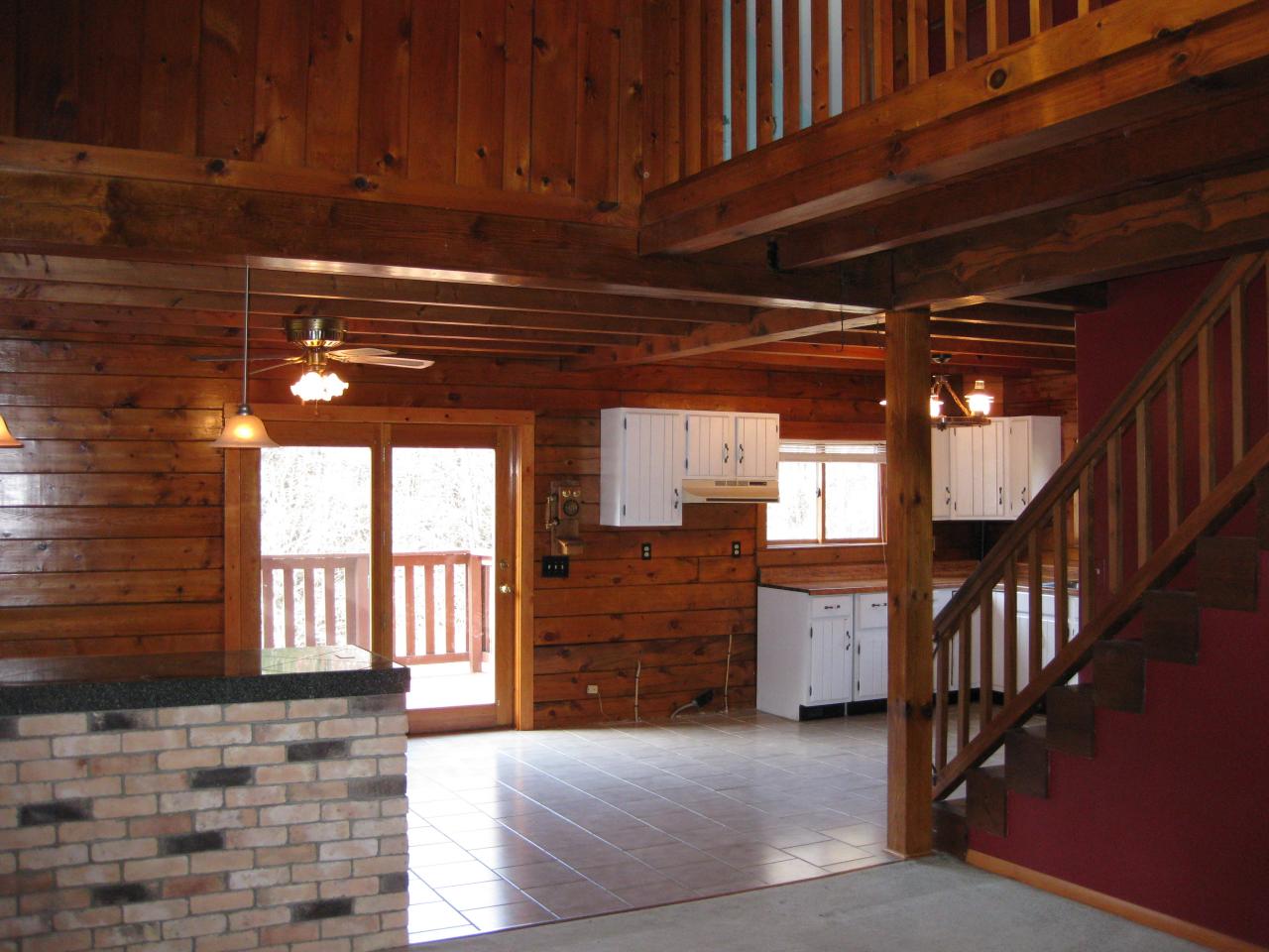 58 Bromley Road Chester, MA 01050 - Photo 2 of 12 a view of an entryway with brick walls