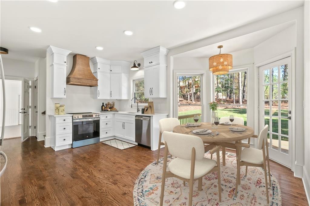 11125 Linbrook Lane Duluth, GA 30097 - Photo 19 of 51 a view of a dining room kitchen and a window