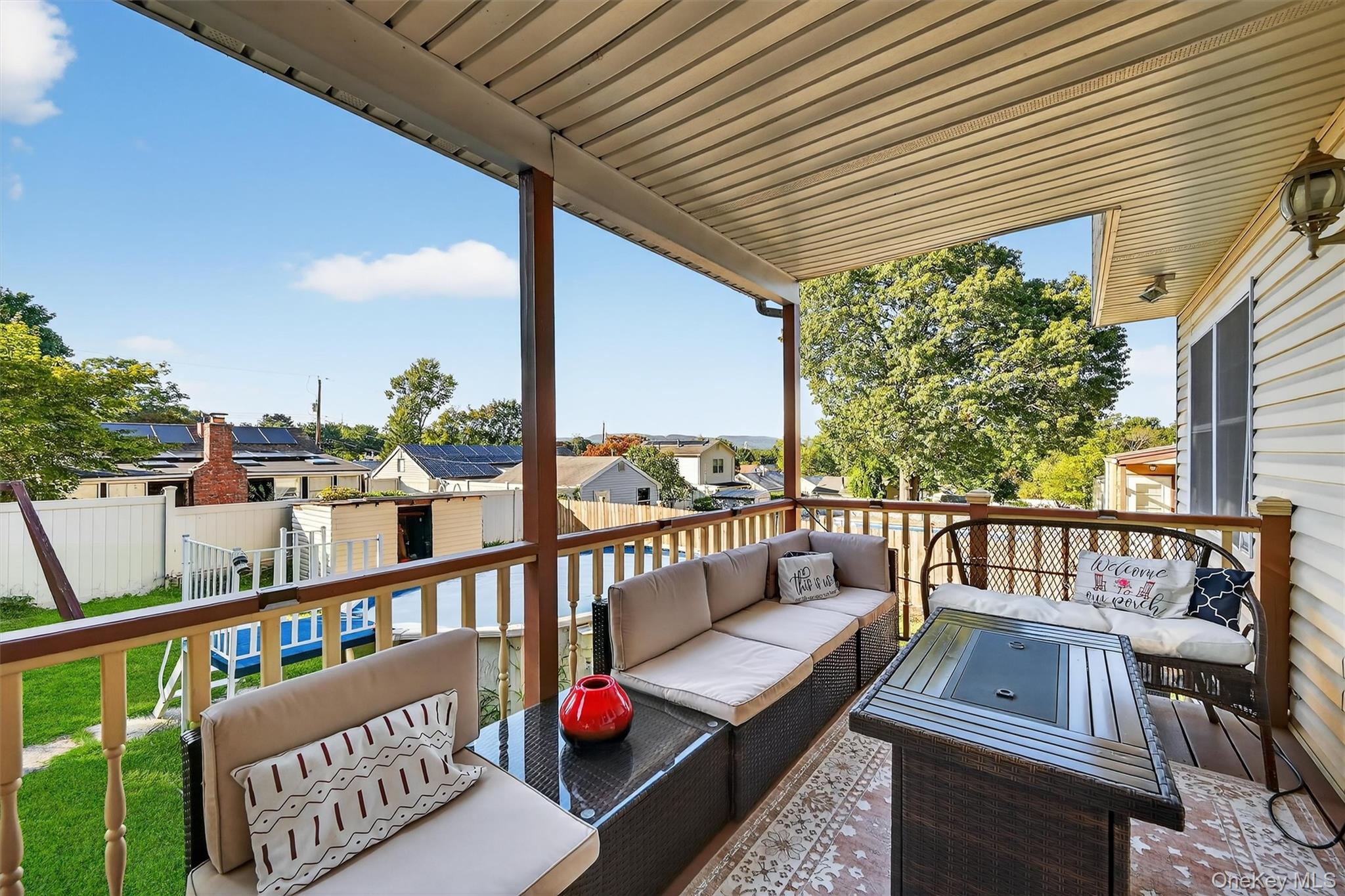 14 Malone Avenue Garnerville, NY 10923 - Photo 40 of 50 a view of a balcony with furniture