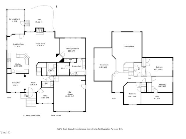 $575,000 | 712 Barley Green Street, Wake Forest, NC 27587