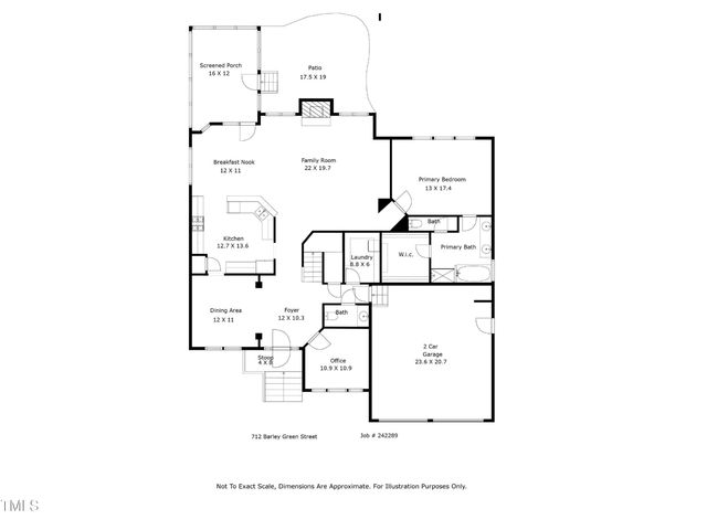 $575,000 | 712 Barley Green Street, Wake Forest, NC 27587