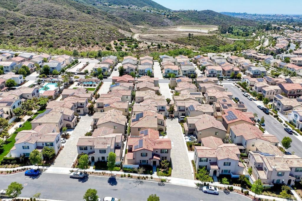 665 Gemstone Drive San Marcos, CA 92078 - Photo 46 of 49 an aerial view of a city with lots of residential buildings
