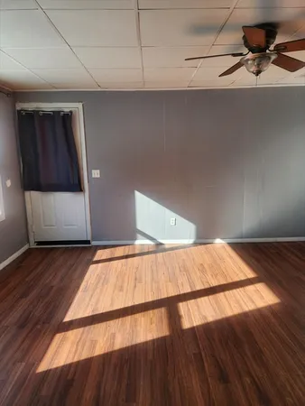 a view of wooden floor