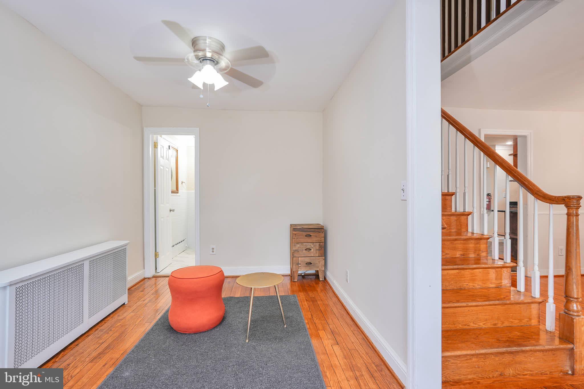 3318 Memorial Street Alexandria, VA 22306 - Photo 14 of 49 a view of an entryway with wooden floor