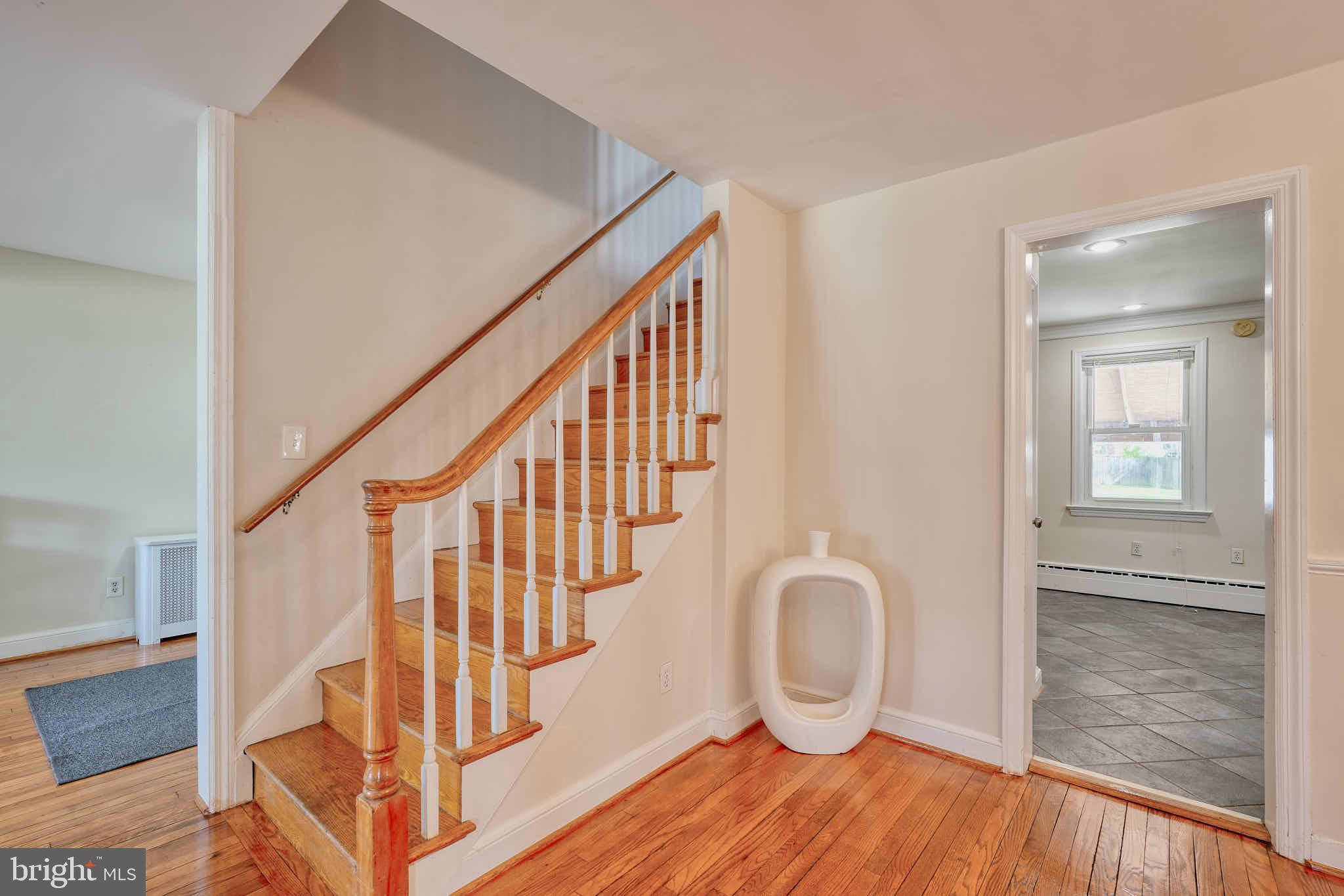 3318 Memorial Street Alexandria, VA 22306 - Photo 15 of 49 a view of entryway with wooden floor