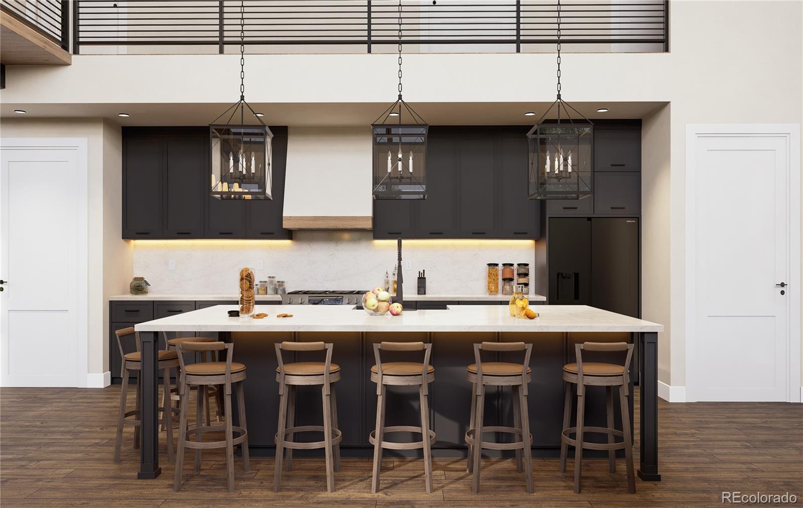 31334 Forest Shadow Trail Conifer, CO 80433 - Photo 8 of 16 a kitchen with a table and chairs in it