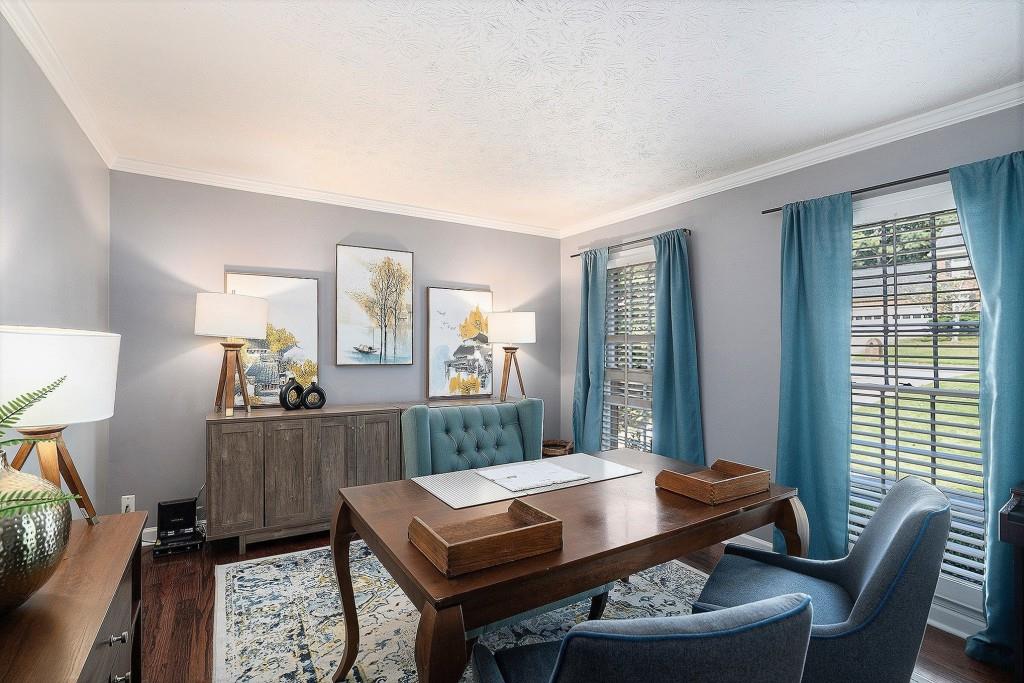 4682 Bentley Place Peachtree Corners, GA 30096 - Photo 21 of 44 a room with furniture pool table and window