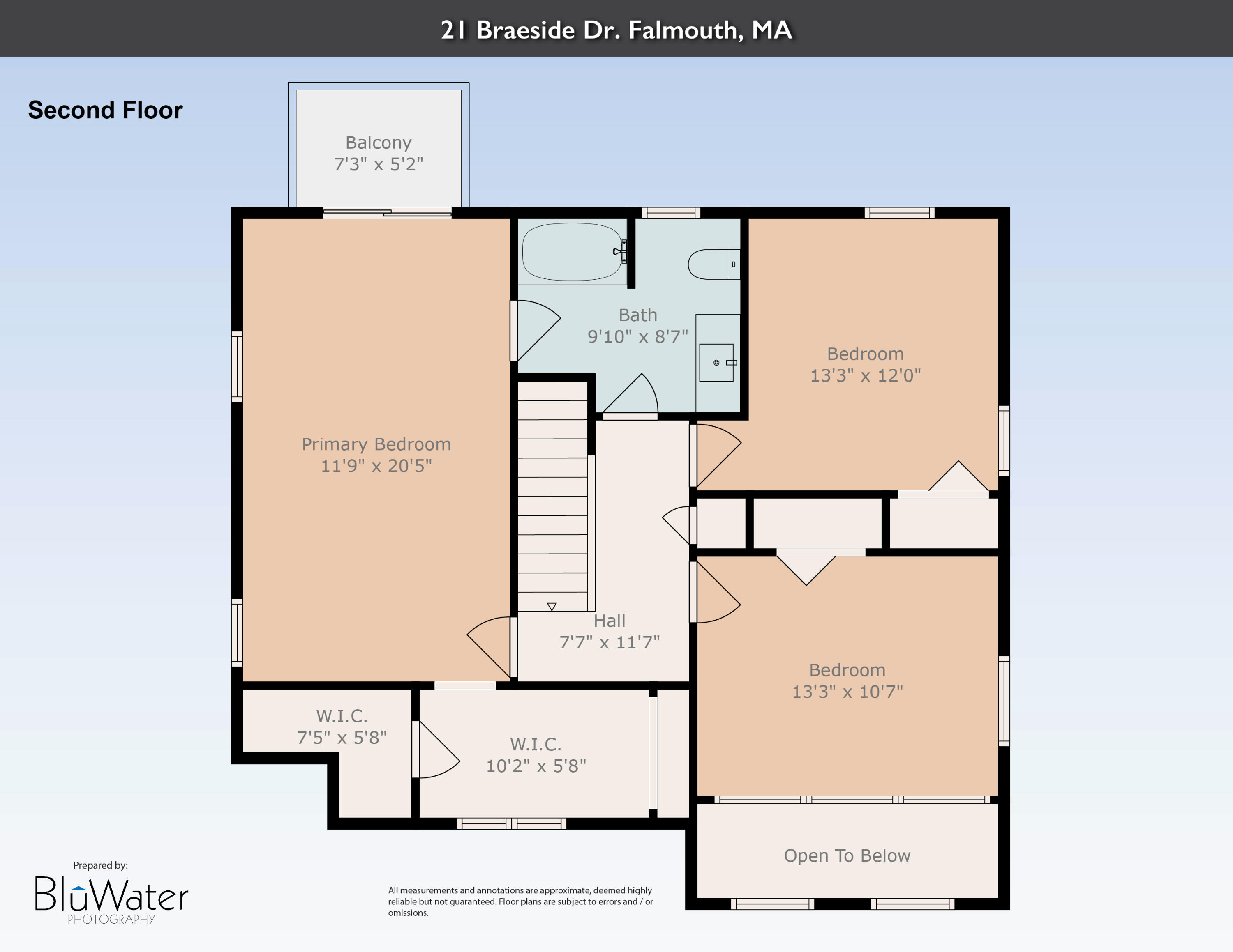 21 Braeside Road Falmouth, MA 02540 - Photo 42 of 43 a picture of a book and a bed