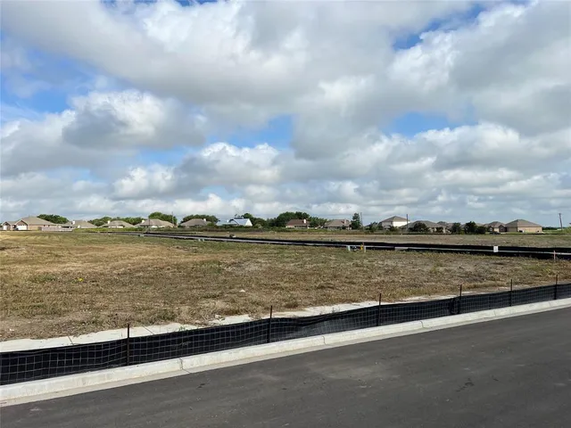 a view of a lake from a city