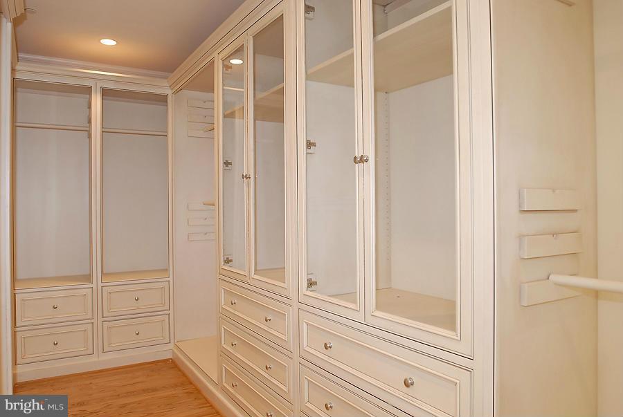 8539 Howell Road Bethesda, MD 20817 - Photo 13 of 22 a view of a closet area with furniture