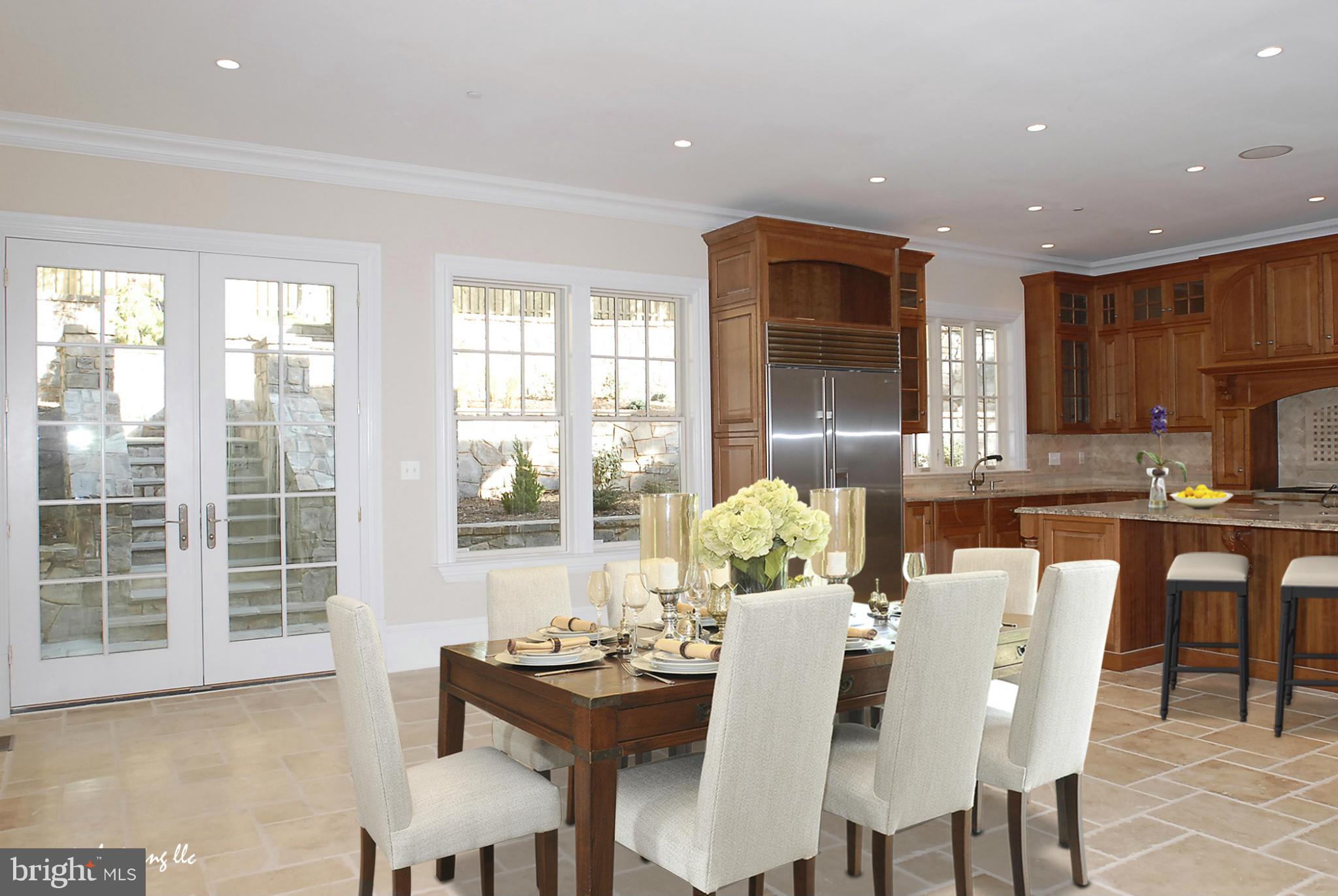 8539 Howell Road Bethesda, MD 20817 - Photo 8 of 22 a view of a dining room with furniture and wooden floor