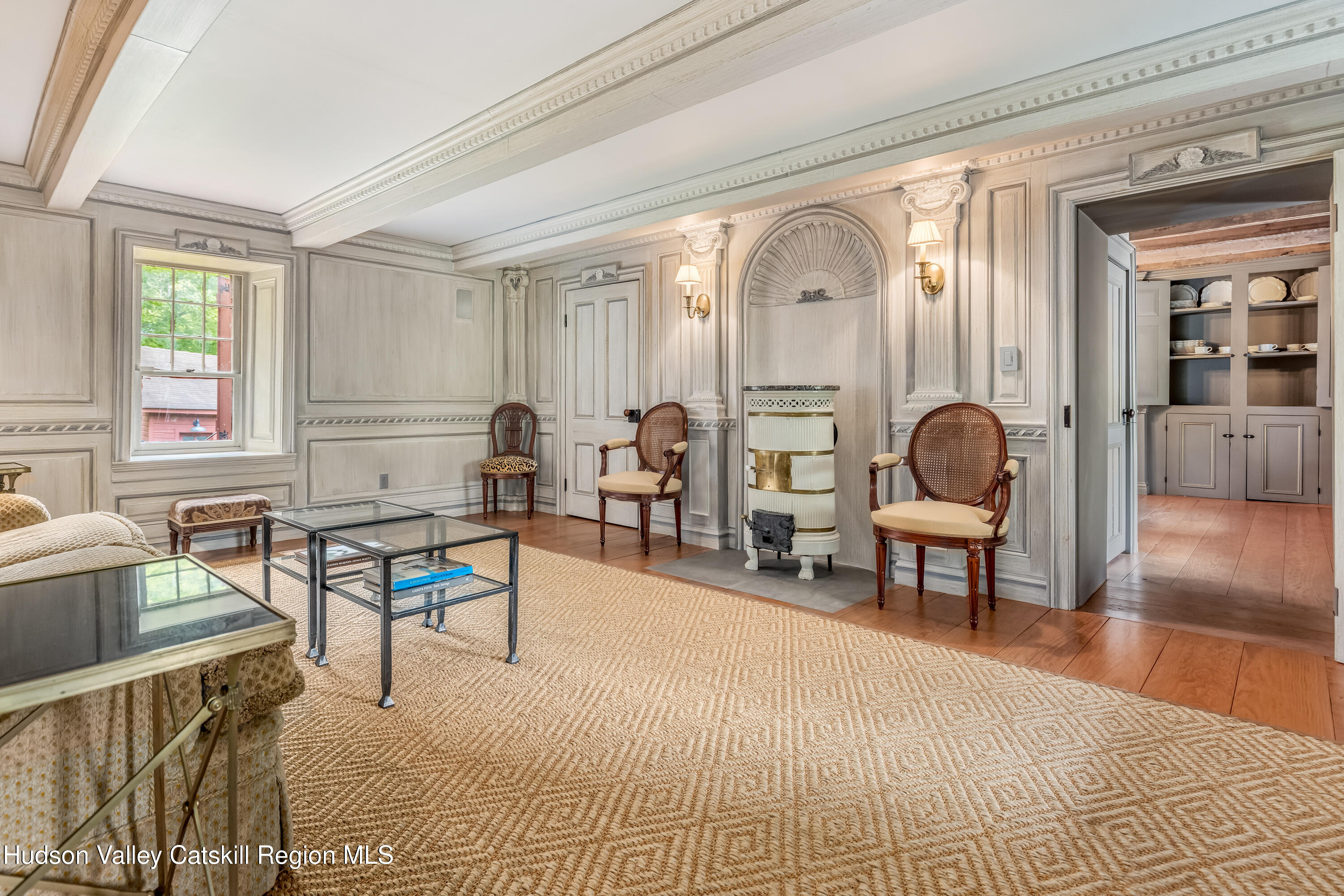 1282 Old Post Road New Paltz, NY 12561 - Photo 17 of 49 a living room with furniture and a fireplace