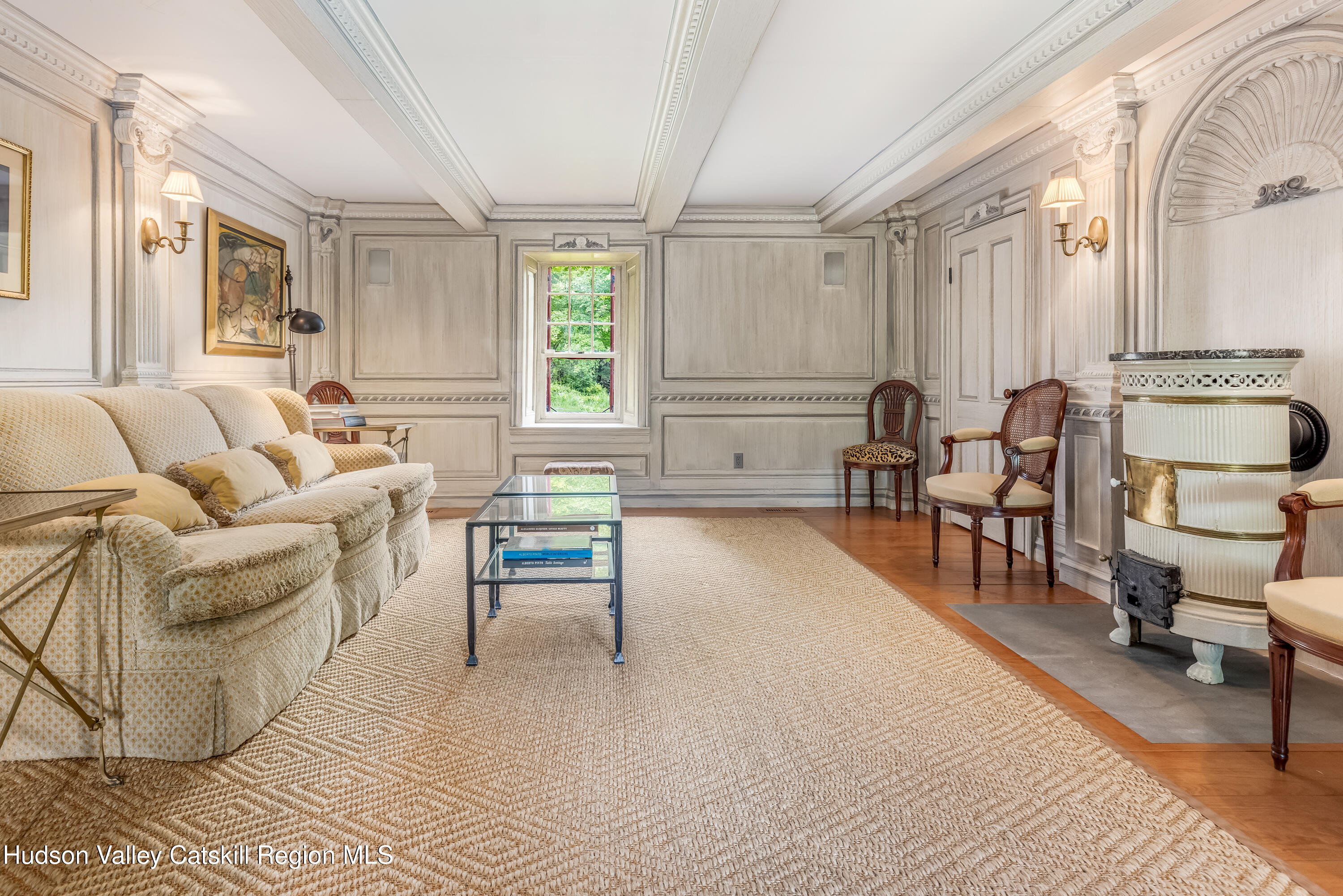 1282 Old Post Road New Paltz, NY 12561 - Photo 19 of 49 a living room with furniture and a large window